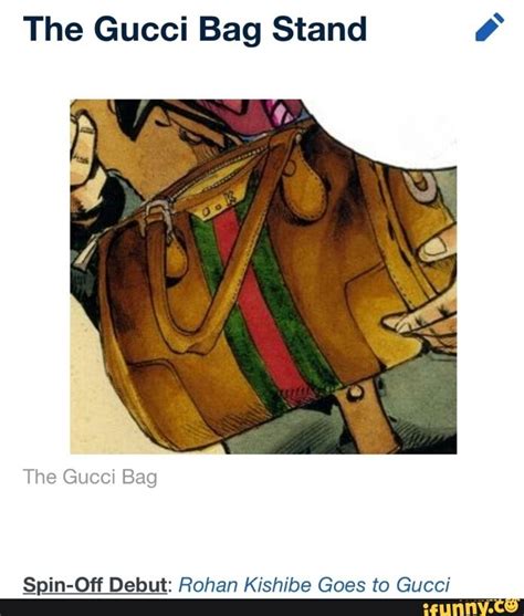 rohan kishibe gucci bag